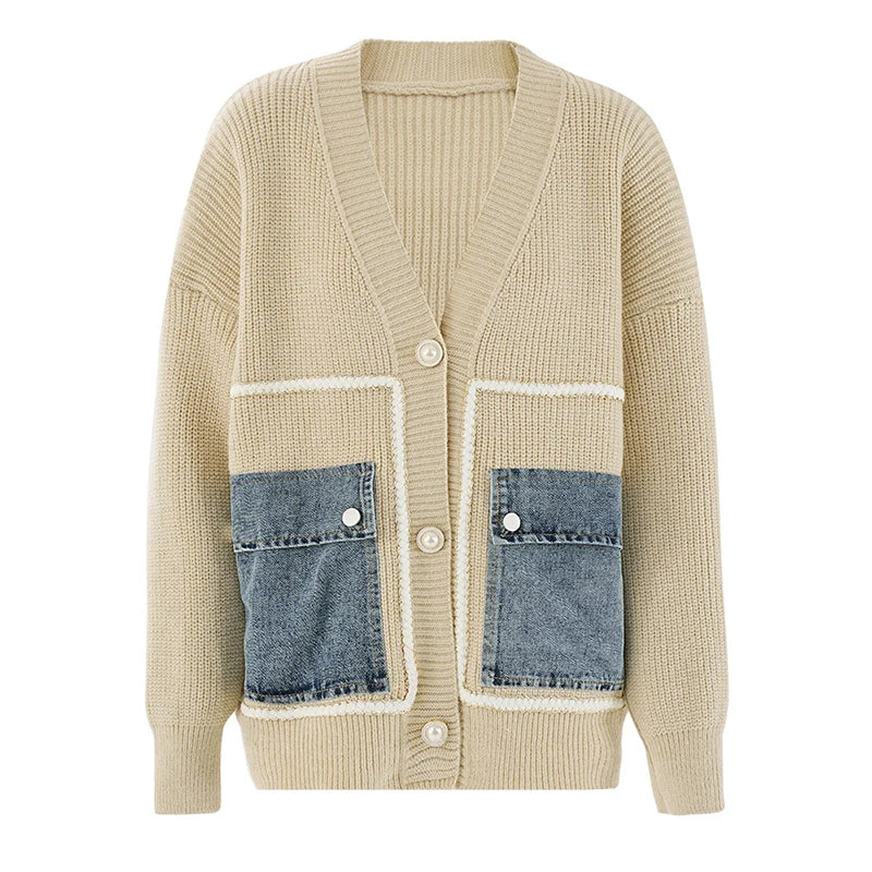 Pull de poche en jean