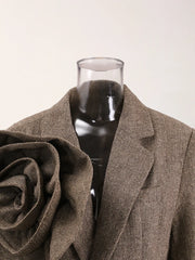 Blazer floral 3d