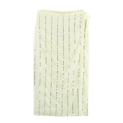 Layered Bead Strap Set – Slash Neck Top & Drawstring Skirt Co-ord