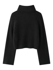 Pull à col roulé en tricot et en tricot confortable