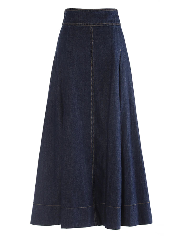 Boucle de jean haute taille jupe en ligne