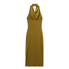 Sophisticated Summer Sleeveless Maxi Dress
