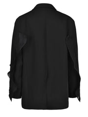 Ruffles Blazer