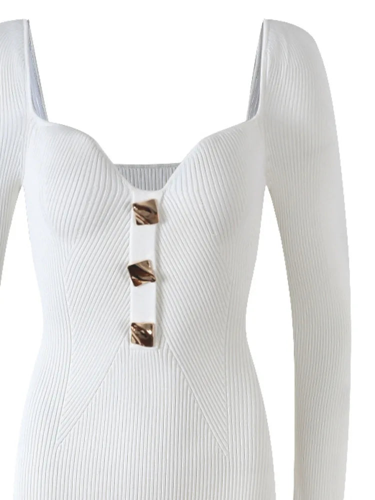 Robe en tricot chérie