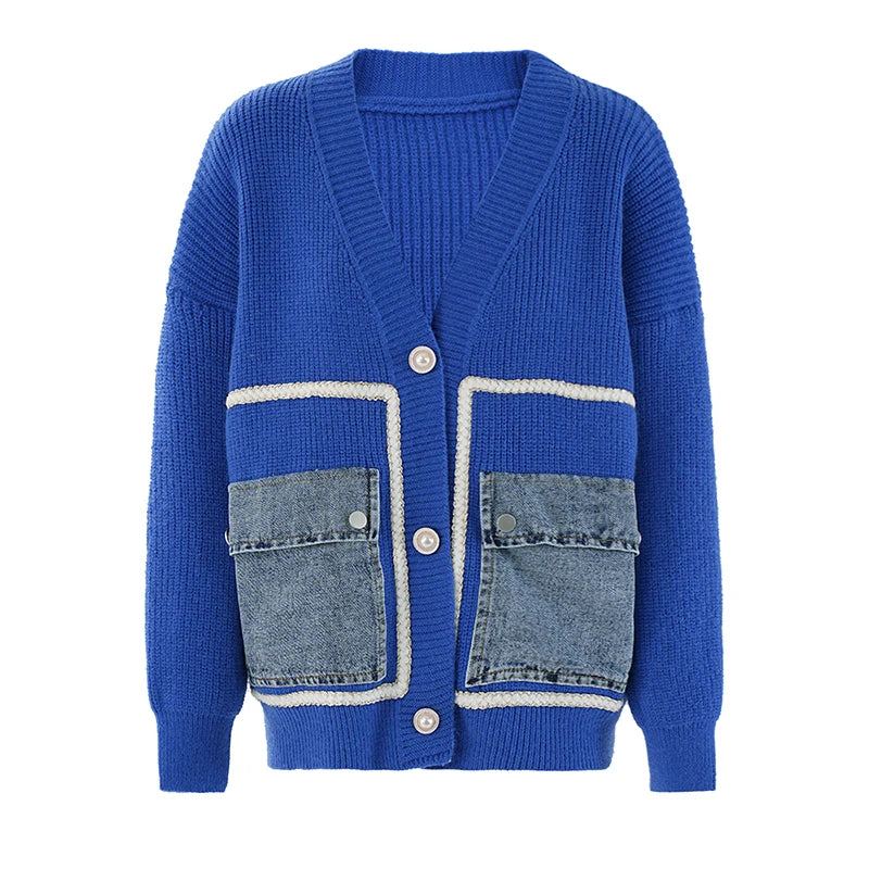 Pull de poche en jean