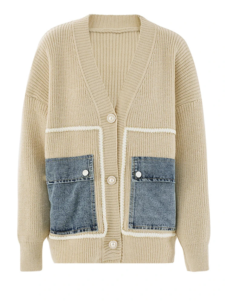 Pull de poche en jean