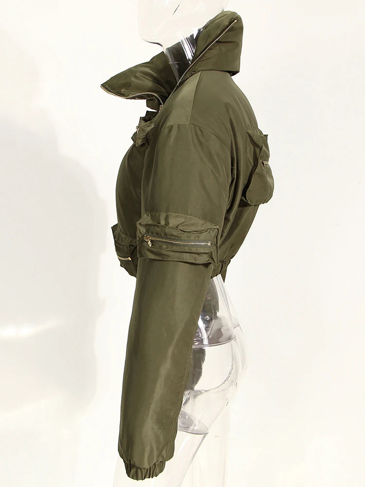 Ensemble de demi-corps vert de l'armée