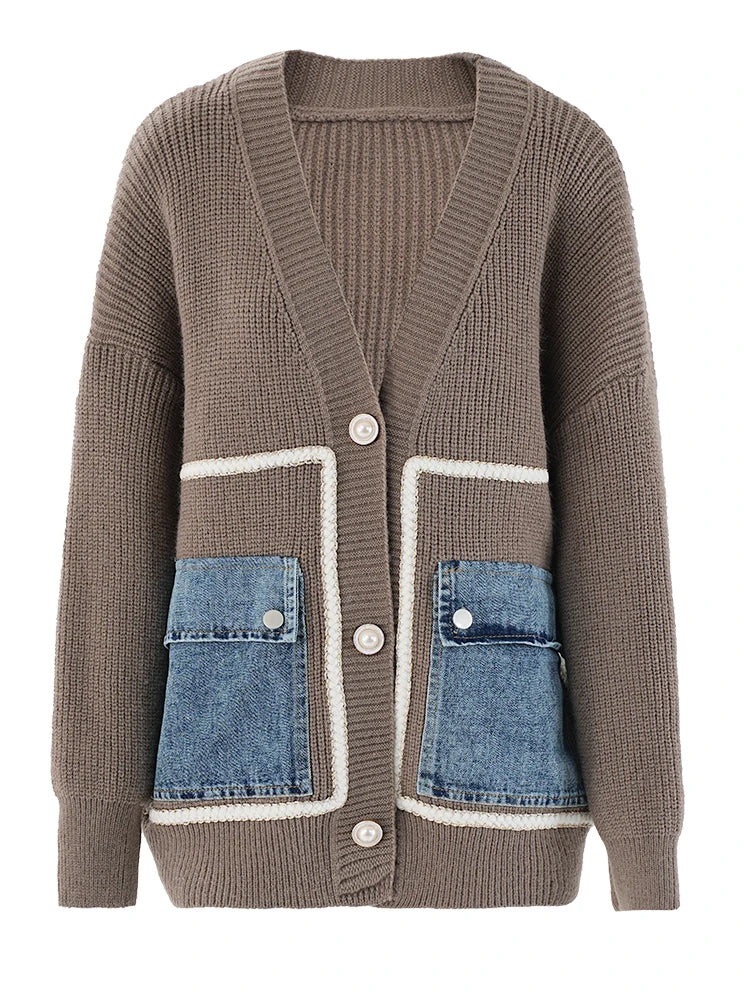 Pull de poche en jean
