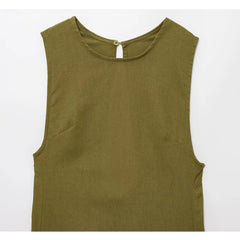 Sleeveless Midi Dress