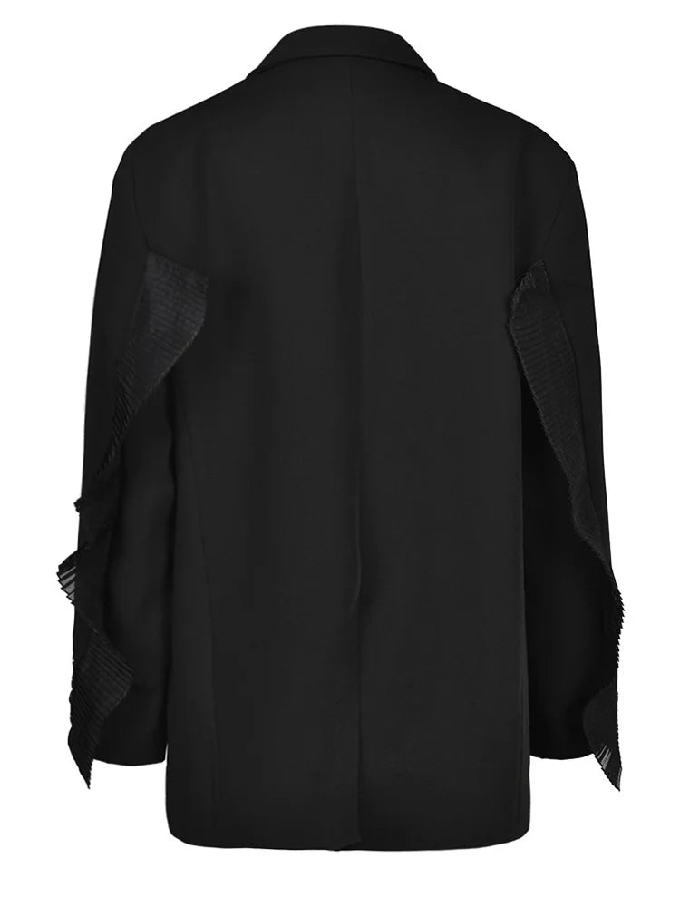Ruffles Blazer