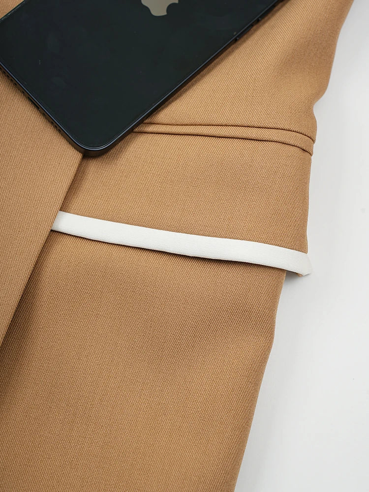 Veste en couleur khaki cross