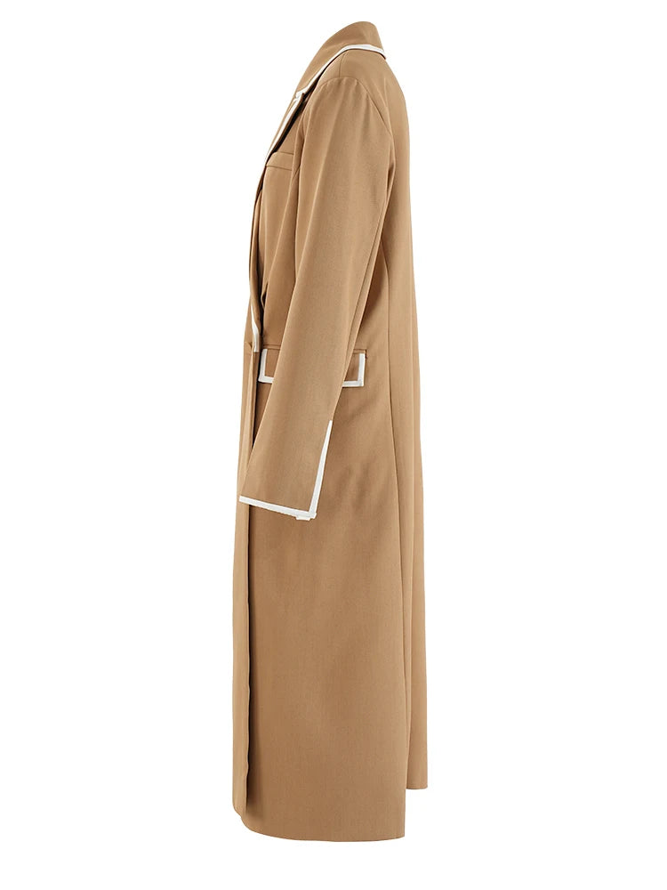 Veste en couleur khaki cross