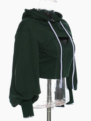 Ensemble à sweat à sweat à batwing creux
