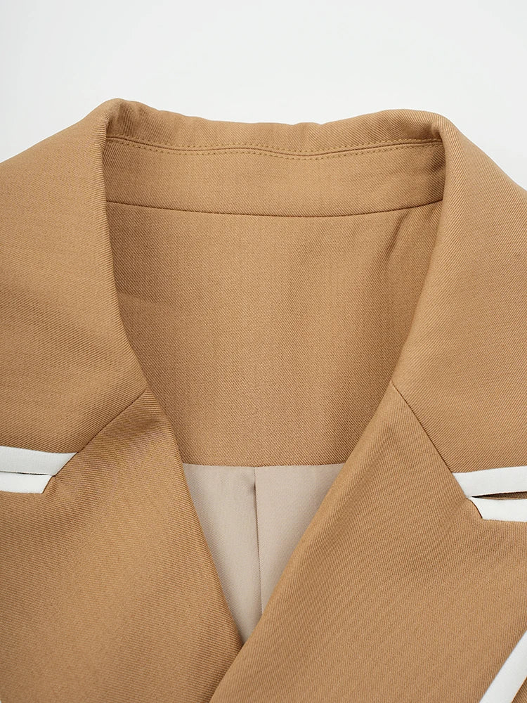 Veste en couleur khaki cross