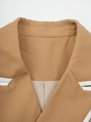 Veste en couleur khaki cross