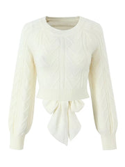 Pull pull-en-tricot à dos gris sans dos