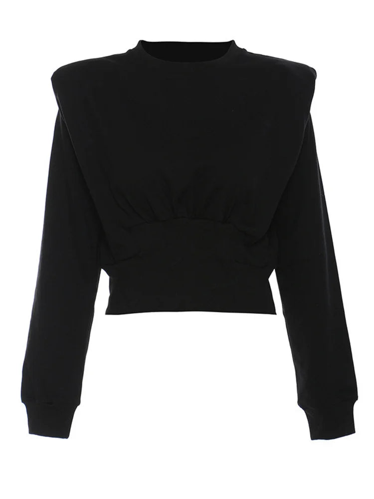 Sweat-shirt plissé gris