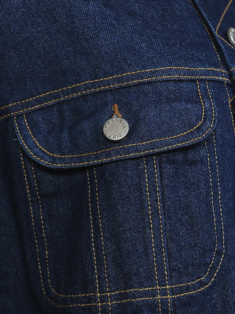 Veste surdimensionnée en jean