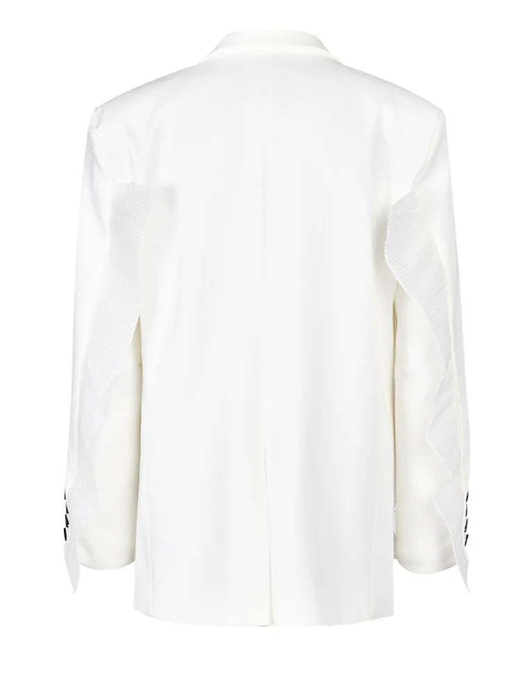 Ruffles Blazer