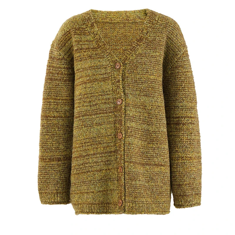 Cardigan en tricot en V