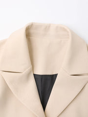 Veste de blazer en couleur en jean