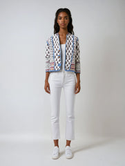 Reversible Vintage Floral Short Coat