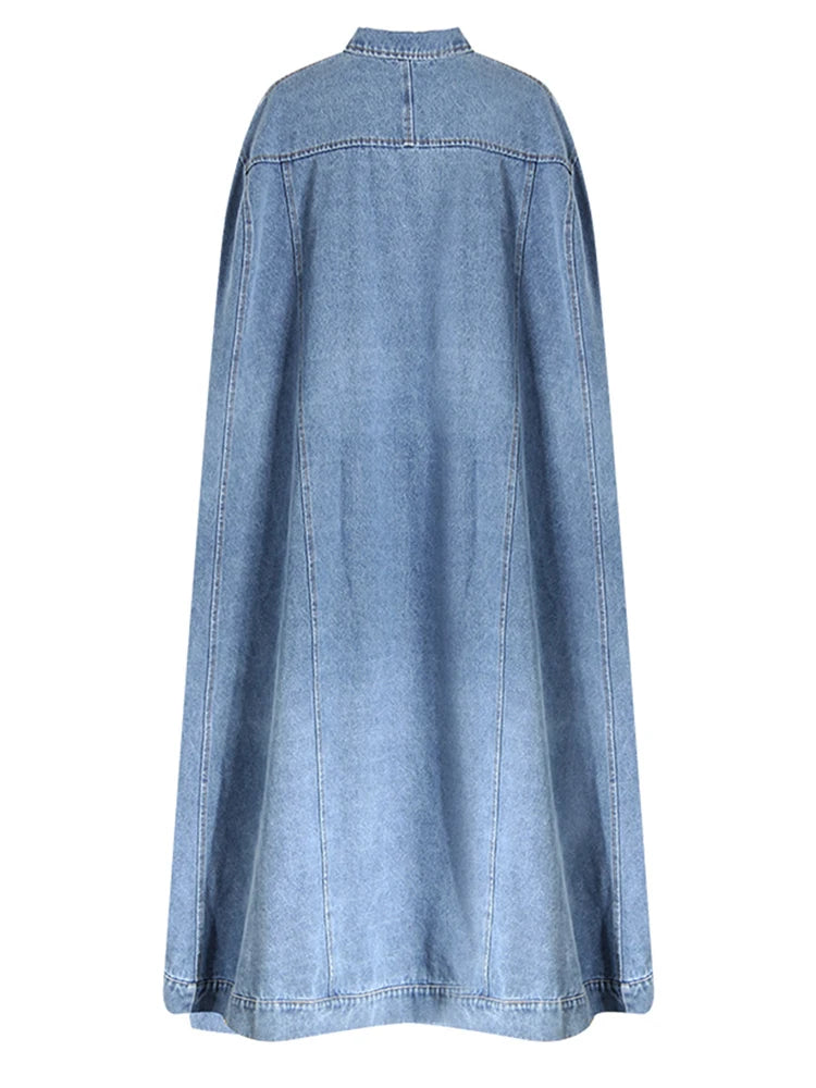 Couteau irrégulier en denim
