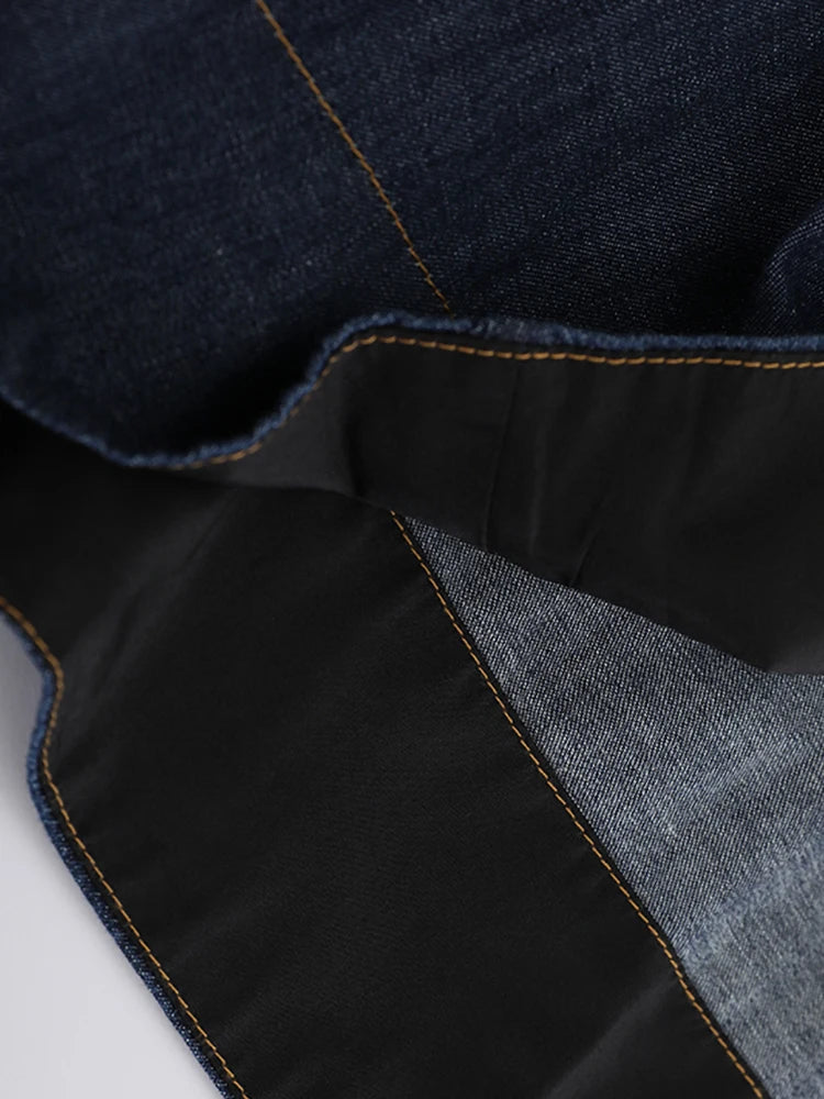 Boucle de jean haute taille jupe en ligne