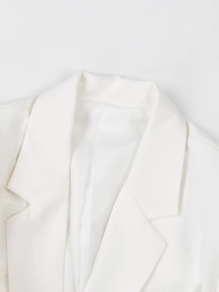 Ruffles Blazer